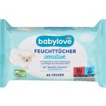 Babylove vlhčené ubrousky Sensitive 80 ks – Zboží Dáma