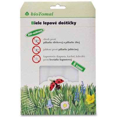 BioTomal LEPOVÉ DESTIČKY BÍLÉ Biocont 1 bal. - 6ks – Zboží Dáma