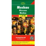 Moskva 1:20 000 plán města – Hledejceny.cz