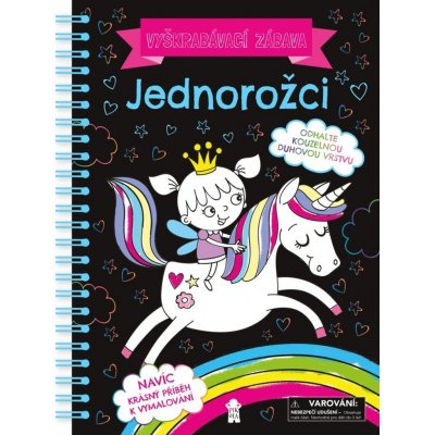 Vyškrabávací zábava Jednorožci – Zboží Dáma