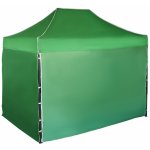 Expodum Nůžkový stan 3x2m ocelový Zelená 4 boční plachty – Hledejceny.cz