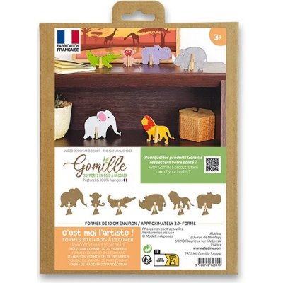 AladinE Kreativní dřevěná sada Gomille Safari – Hledejceny.cz