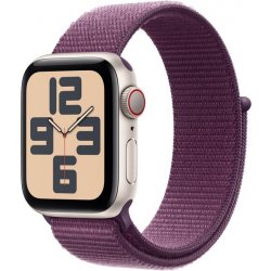 Apple Watch 42mm švestkový provlékací sportovní řemínek MXKY3ZM/A