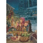Pohlednice Zimní trh – Zboží Dáma