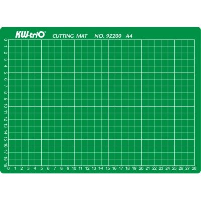 Řezací podložka KW-triO A4 9Z200 pro řezání odlamovacím nebo rotačním nožem zelená – Zboží Dáma