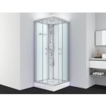 Sanotechnik Kompletní hydromasážní sprchový box TC05, 80 x 80 x 215 cm – Zboží Mobilmania