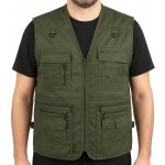 Gold rybářská vesta GK001 zelená – Zboží Dáma