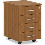Lenza Impress 40,6 x 50,1 cm 4 zásuvky ořech dijon – Hledejceny.cz