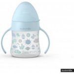 Suavinex láhev první s oušky Memories modrá s obrázky 150ml – Zboží Dáma