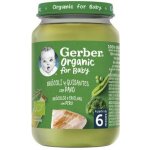 Gerber brokolice s hráškem a krutím masem 190 g – Zboží Dáma