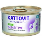 Kattovit Feline Diet Sensitive s krůtou 85 g – Hledejceny.cz