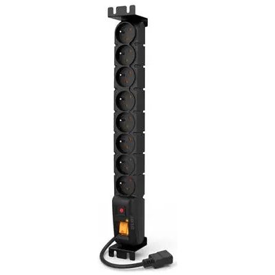 Acar 19" napájecí panel S8/3m 8x230V-3m IEC320 C14 96082 – Hledejceny.cz