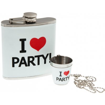 Placatka I love party – Zboží Dáma