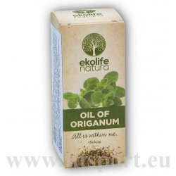 Ekolife Natura Oil of Origanum 10 ml Bio Esenc.olej z oregana