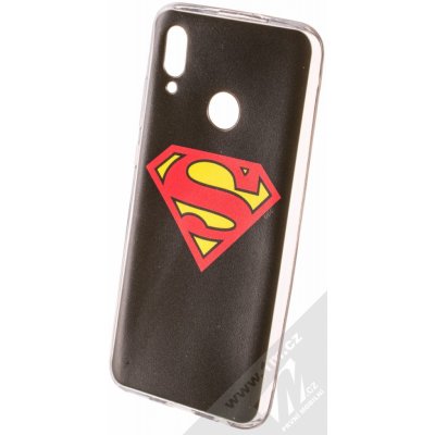 Pouzdro DC Comics Superman 002 TPU ochranné silikonové s motivem Huawei P Smart 2019 černé – Zboží Mobilmania