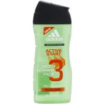 Adidas 3 Active Start Men sprchový gel 250 ml – Hledejceny.cz