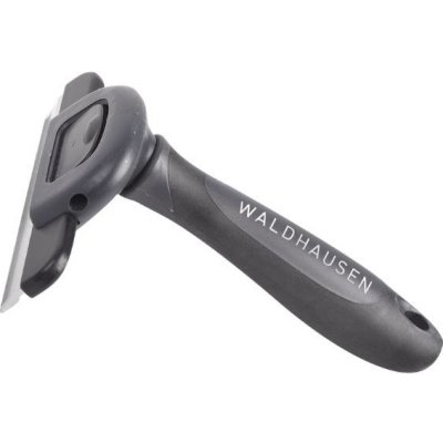 Waldhausen Hřbílko furminátor Plastic Grip black grey L – Zboží Dáma