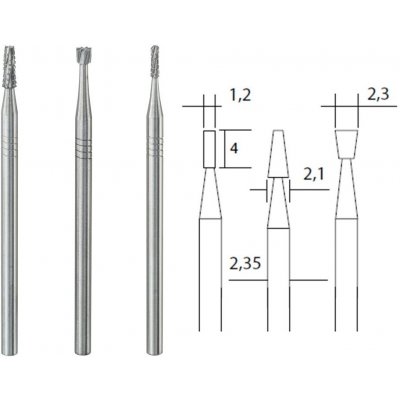 PROXXON 28752 tvrdokovové frézy – Zbozi.Blesk.cz
