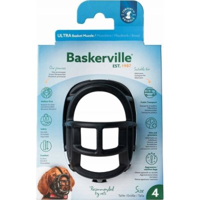 The Company of Animals Baskerville Ultra Muzzle náhubek velikost č.4 – Zboží Mobilmania