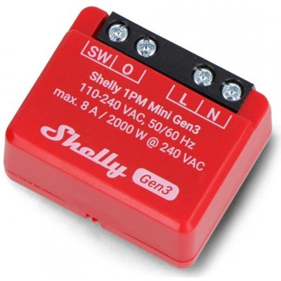 Shelly Plus 1PM Mini Gen3 – Zboží Mobilmania