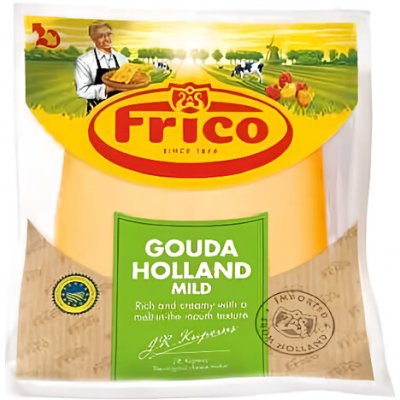 Frico Gouda Mild jemný sýr 48% 265 g – Zbozi.Blesk.cz