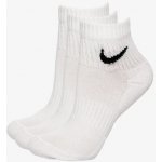 Nike ponožky Everyday Cushion Quarter 3PK sx7667 100 – Zboží Dáma