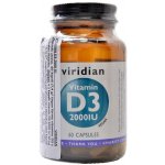 Viridian Vitamin D3 2000 IU 60 kapslí – Hledejceny.cz