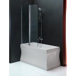 SAPHO RUIZ vanová zástěna skládací 900mm, čiré sklo ( BSR-90 ) – Zboží Mobilmania