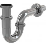 Alcadrain sifon umyvadlový "U" kov o 32 mm s převlečnou maticí 5/4", chrom A432 – Zboží Mobilmania