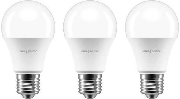 AlzaPower LED Essential 10W 75W , 4000K, E27, set 3ks APW-LBE27-10W4000K3  od 139 Kč - Heureka.cz