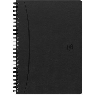 OXFORD Signature A5, 80 listů, čtverečkovaný, černý – Sleviste.cz