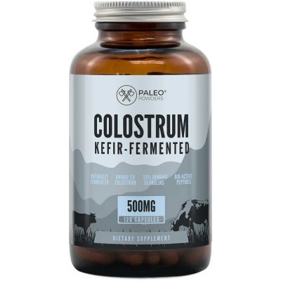Paleo Powders Kefírové Kolostrum fermentované 120 kapslí – Hledejceny.cz