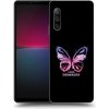 Pouzdro a kryt na mobilní telefon Sony Picasee silikonové Sony Xperia 10 IV 5G - Diamanty Purple čiré