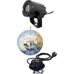 Eurolite Set LED zrcadlová koule 20cm 6000K – Sleviste.cz