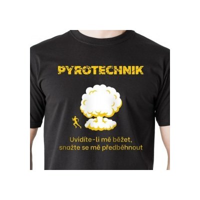 tričko - pyrotechnik – Heureka.cz