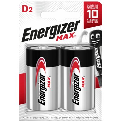 Energizer MAX D 2ks E301533400 – Zbozi.Blesk.cz