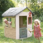 Smoby Domček ekologický Neo Jura Lodge Playhouse Green rozšíriteľný 2 dvere 2 okná s okenicami z recyklovaného materiálu s UV filtrom od 24 mes SM810503 – Hledejceny.cz