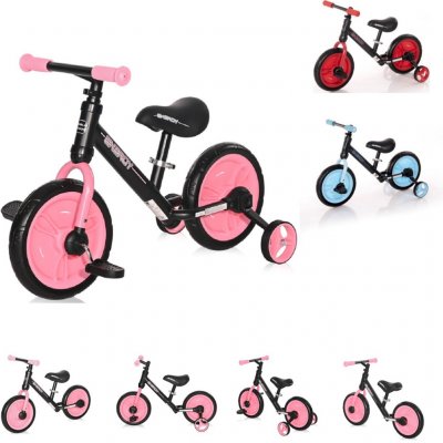 Lorelli ENERGY 2v1 černé&růžové – Zboží Dáma