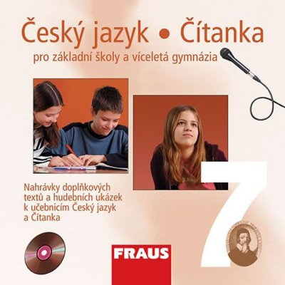 Český jazyk/Čítanka 7.r.ZŠ a víceletá gymnázia - CD /nahrávky dopl.textů a hudeb.ukázek.-68 min. – Zbozi.Blesk.cz