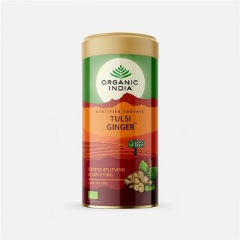 Organic India Tulsi Ginger BIO plech 100 g