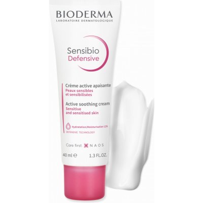 Bioderma Sensibio Defensive zklidňujicí krém s lehkou texturou 40 ml