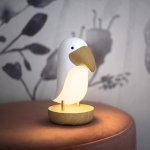 STAR TRADING LED noční světlo TUCAN BIRD V.20cm bílý – Sleviste.cz