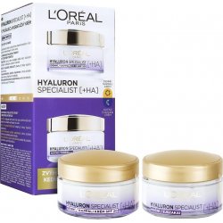 L´Oréal Paris Hyaluron Specialist denní a noční krém 2 x 50 ml dárková sada