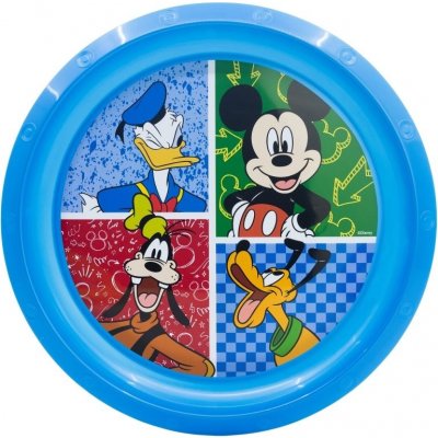 STOR Dětsky jídelní talíř Mickey Mouse – Zboží Dáma