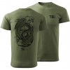 Rybářské tričko, svetr, mikina TB Baits tričko Olive Edition
