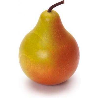 Erzi obchůdek zelenočervená hruška dřevěné ovoce na hraní – Zboží Dáma