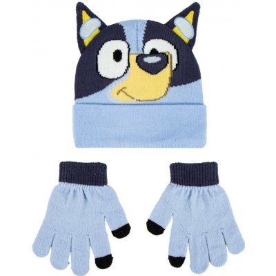 Cerdá Sada zimní čepice a rukavice Bluey – Zboží Mobilmania