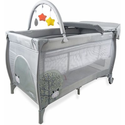 Asalvo Cestovní postýlka Complet Grey Nordic – Zboží Mobilmania