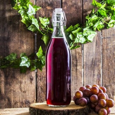 Kinekus Láhev skleněná s patentním uzávěrem kulatá 1000ml – Hledejceny.cz