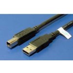 Roline 11.02.8818 USB 2.0 propojovací A-B, 1,8m, černý – Hledejceny.cz